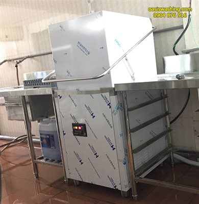 Cung cấp máy rửa chén công nghiệp cho nhà hàng ở Hải Dương